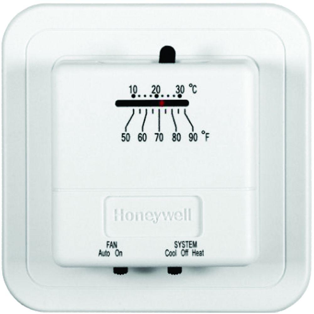 Economy Heat/Cool Manual Thermostat
