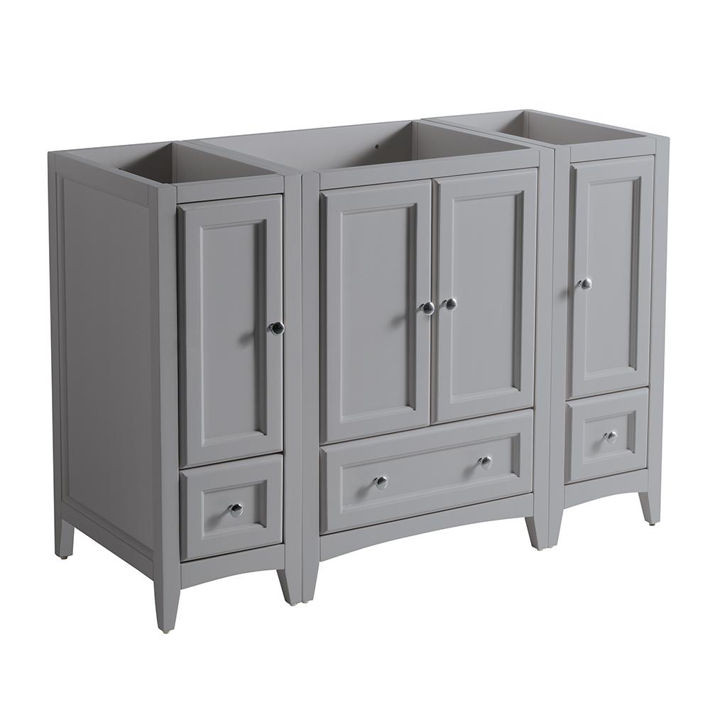 Fresca Single Sink Vanities Without Tops Bathroom W Traditional Bath Vanity Cabinet Only In Gray