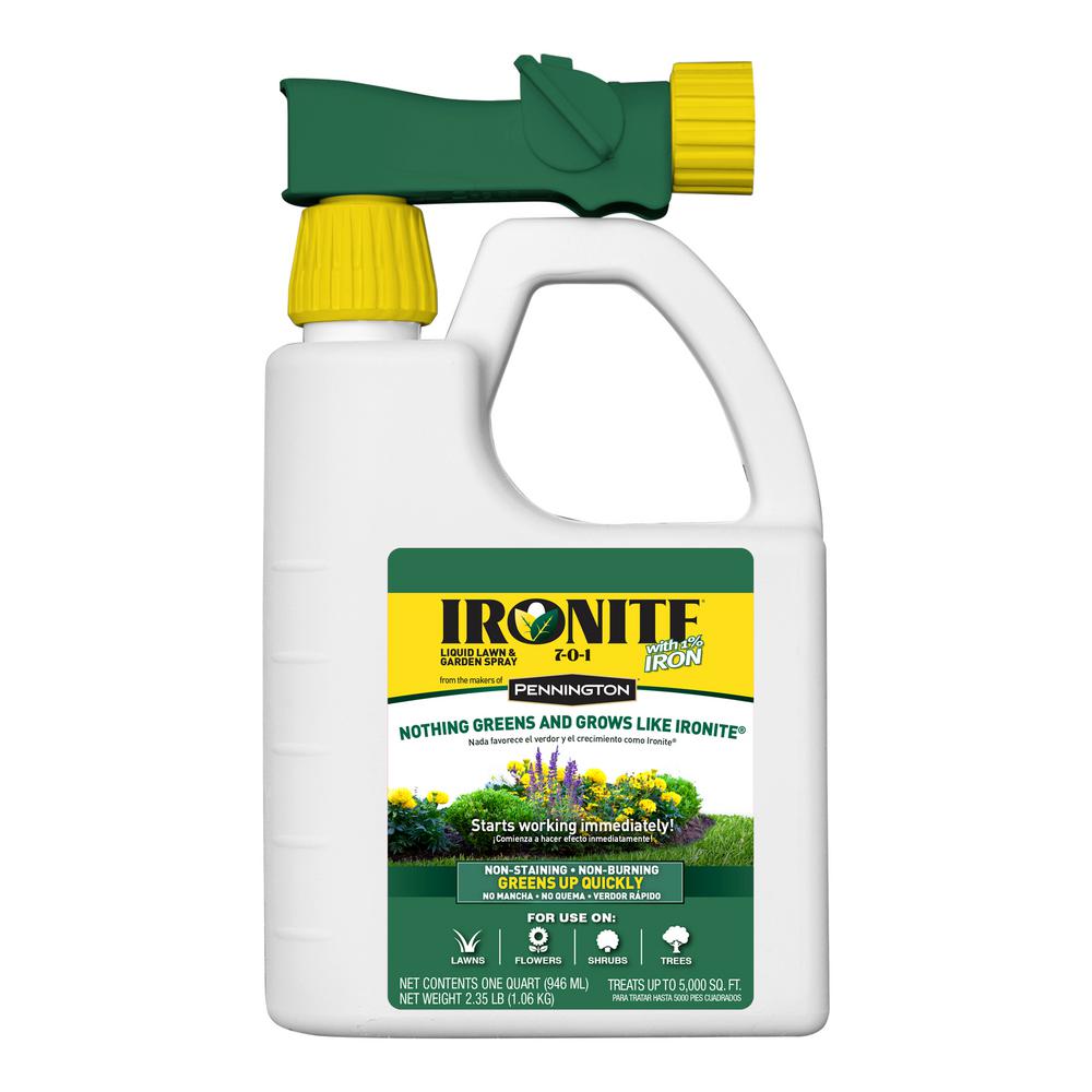 Ironite Plus 32 oz. Liquid Lawn and Garden Fertilizer-100525937 - The