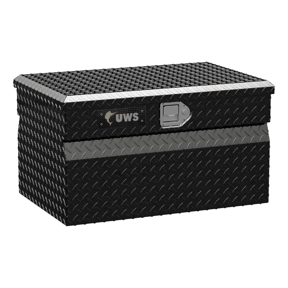 Uws 30 875 Gloss Black Aluminum Full Size Chest Truck Tool Box Tbc