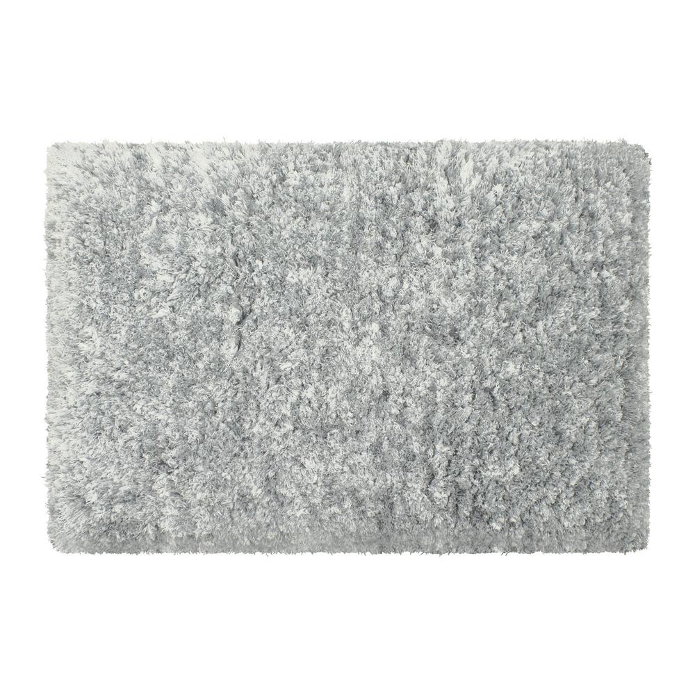 Sophia Plush 2 Ft X 3 Area Rug In Grey