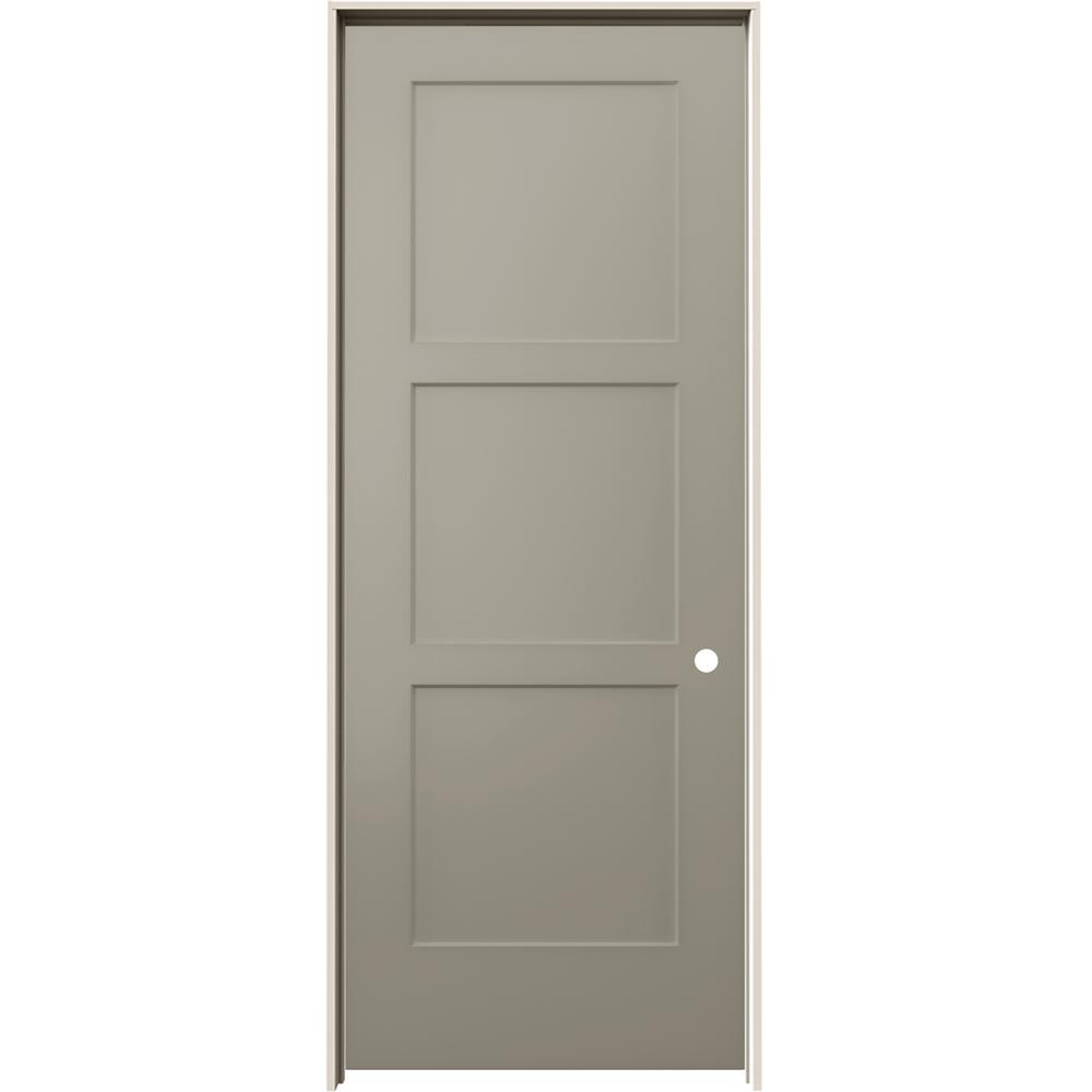 Jeld Wen 32 In X 80 In Birkdale Desert Sand Paint Left Hand