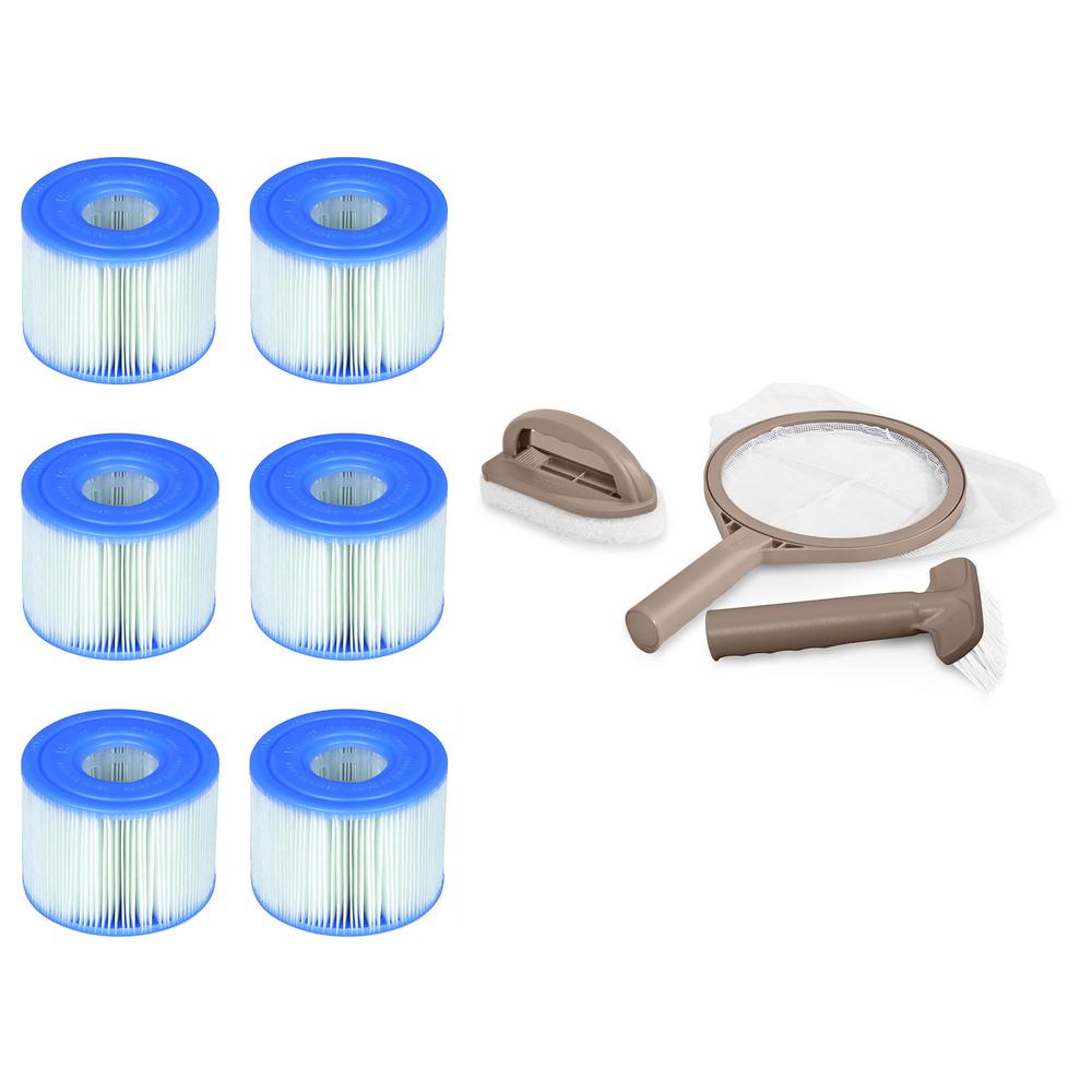 Intex PureSpa Type S1 Easy Set Pool Filter Cartridges (6-Filters) and