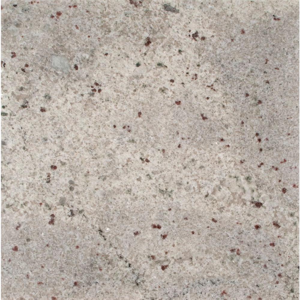 Stonemark 3 In X 3 In Granite Countertop Sample In Moon White Az