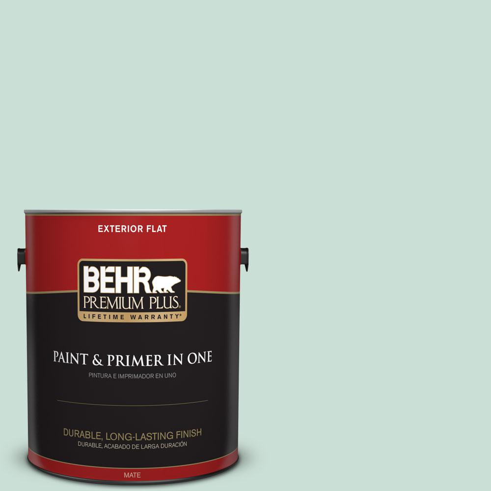 BEHR MARQUEE 1gal. M4302 Ice Rink Flat Exterior Paint445001 The Home Depot