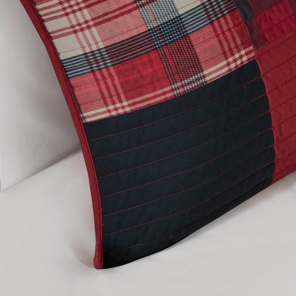 Woolrich Sunset 3 Piece Red King Cal King Coverlet Mini Set Wr14
