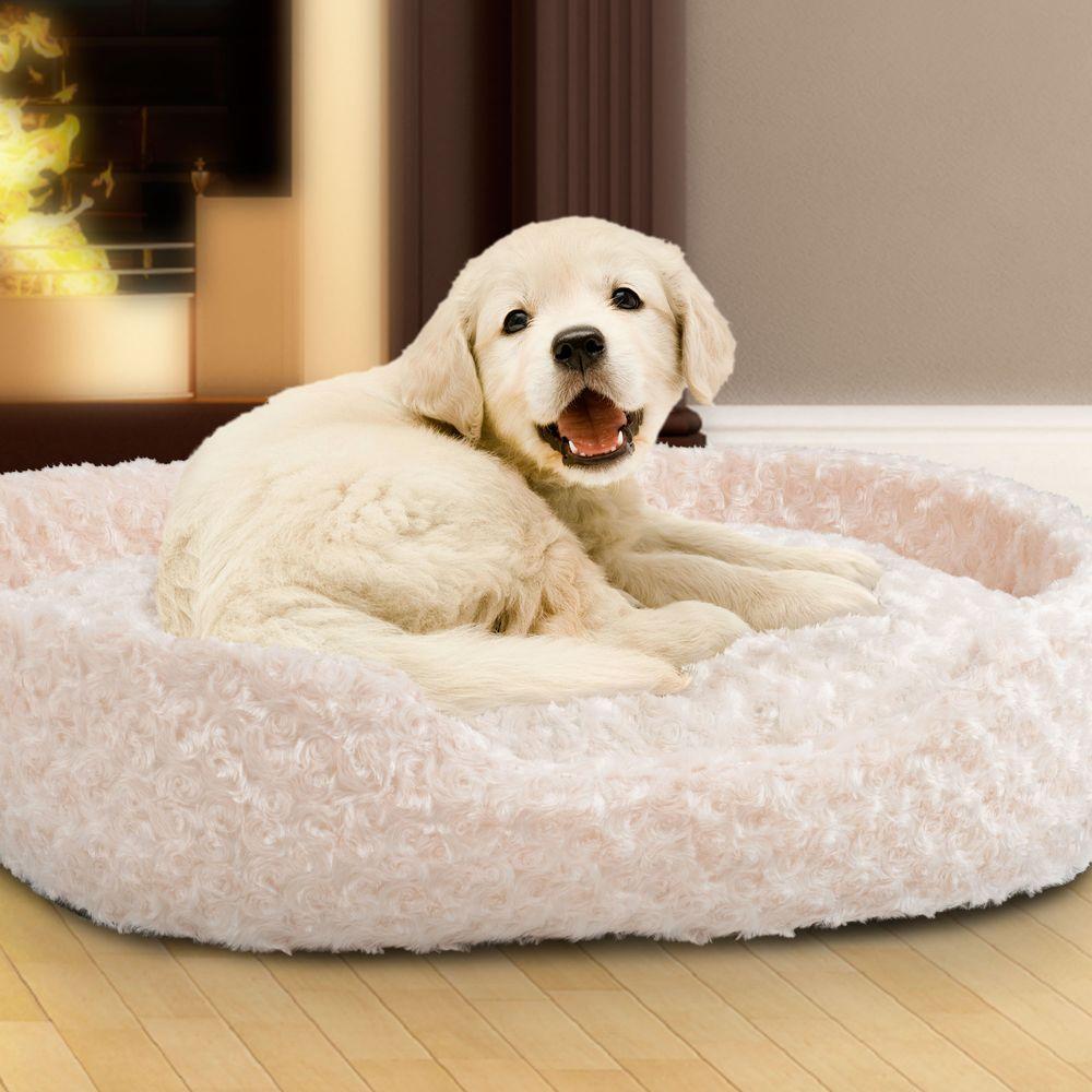 xl round dog bed