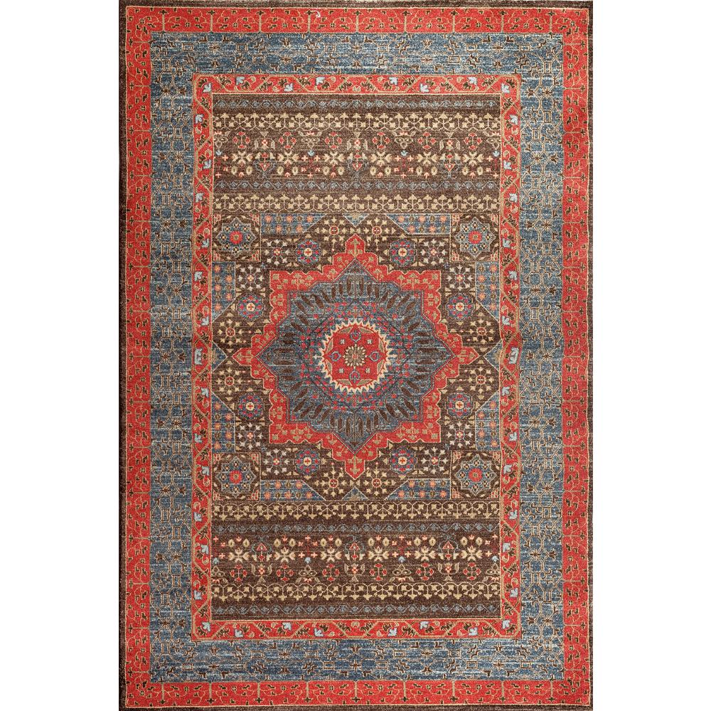 Safavieh Mahal Navy/Red 4 ft. x 5 ft. 7 in. Area RugMAH620C4 The Home Depot