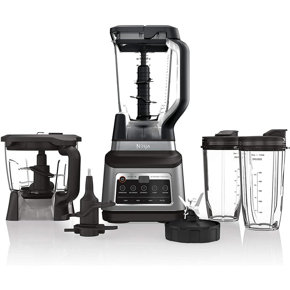 Make the Ninja BN801 Professional Plus Kitchen System your go-to appliance for all your blending, chopping, and food processing needs. This all-in-one solution is a must-have addition to any kitchen, offering convenience, efficiency, and style in one impressive package. Say goodbye to kitchen clutter and hello to professional-grade results with the Ninja BN801.