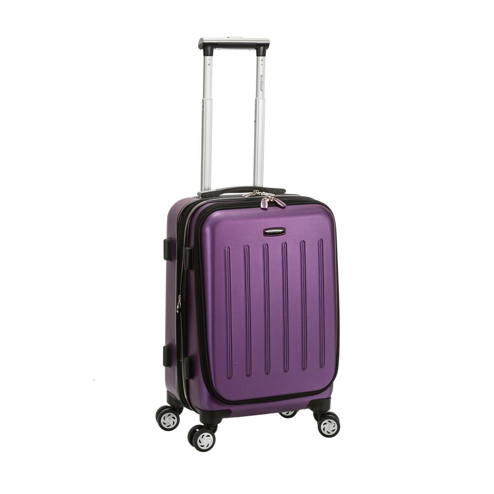 purple carry on