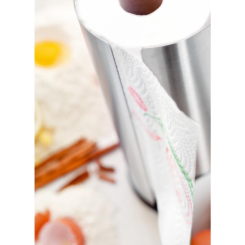 Blomus Cusi Easy Fill Counter Top Brushed Stainless Steel Paper Internet 300908770 Blomus Cusi Easy Fill Counter Top Brushed Stainless Steel Paper Towel Holder