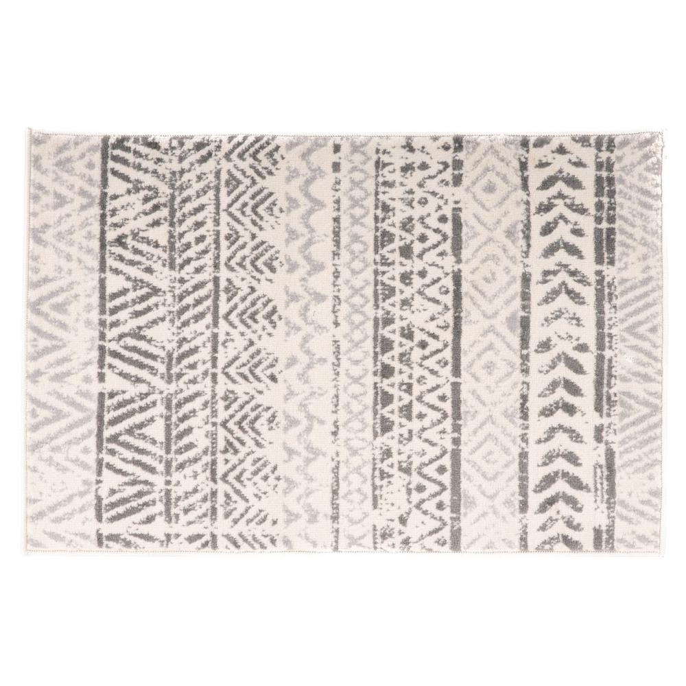 Main Street Rugs Home Lyon Lyn843 Gray 2' x 3' Area Rug