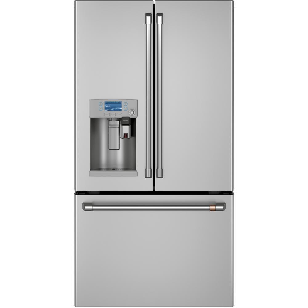 22.2 cu. ft. Smart French Door Refrigerator with Keurig K-Cup in Stainless Steel, Counter Depth and ENERGY STAR