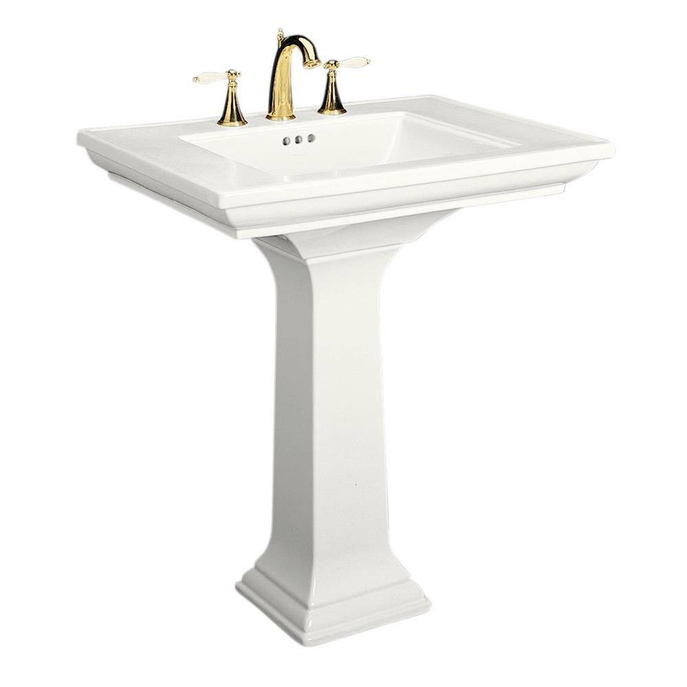 Kohler Memoirs Ceramic Pedestal Bathroom Sink With 8 In Centers And Stately Design White Overflow Drain K 2268 0 The Home Depot - Kohler Pedestal Sink Memoirs Kohler Memoirs Ceramic Pedestal Bathroom Sink With 8 In Centers And Stately Design White Overflow Drain K 2268 0 The Home Depot - Kohler Pedestal Sink Memoirs