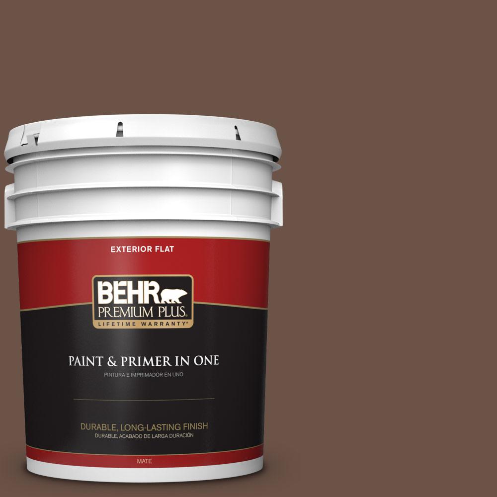Browns Tans Flat Matte Paint Colors The Home Depot Mq2 05a Authentic Brown Flat Exterior Paint And Primer