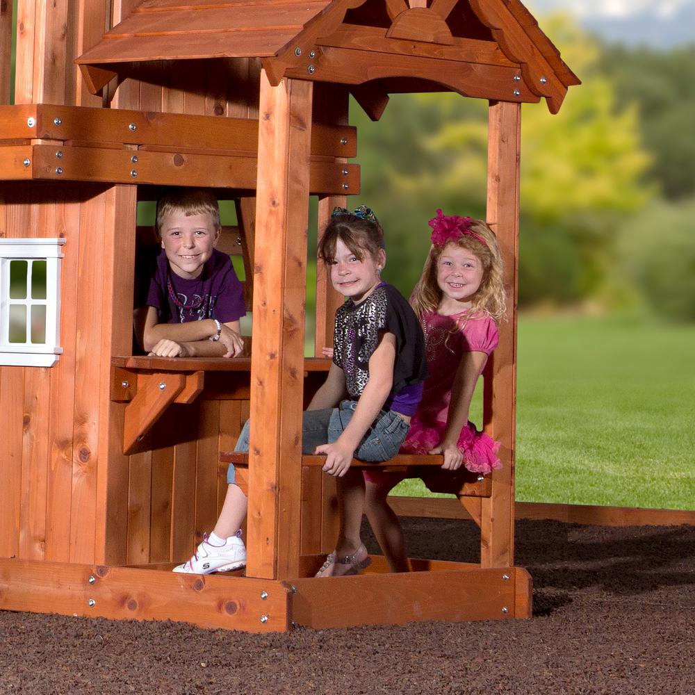 backyard discovery tanglewood all cedar playset