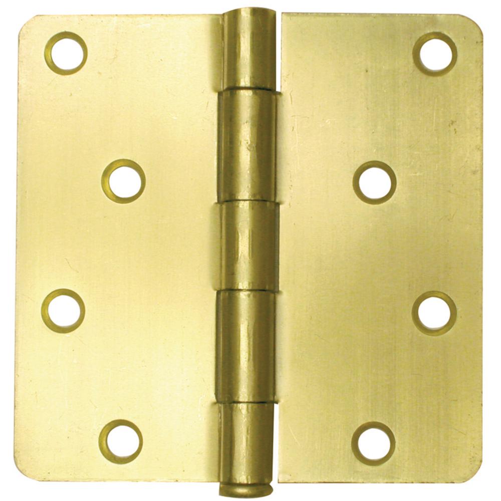 Ultra hardware 3/" brass spring hinge 2 per box