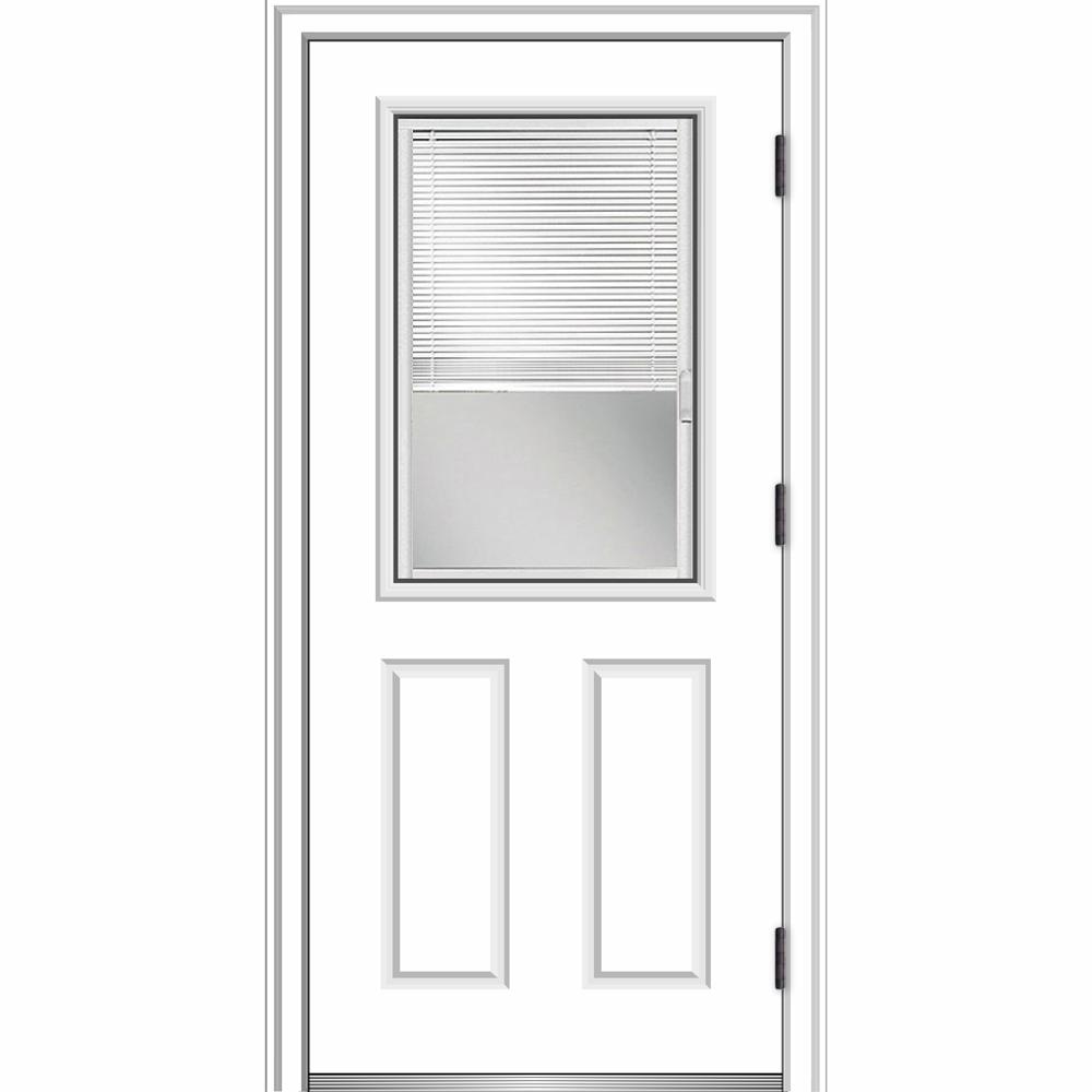 4 9 16 30 X 80 Steel Doors Front Doors The Home Depot