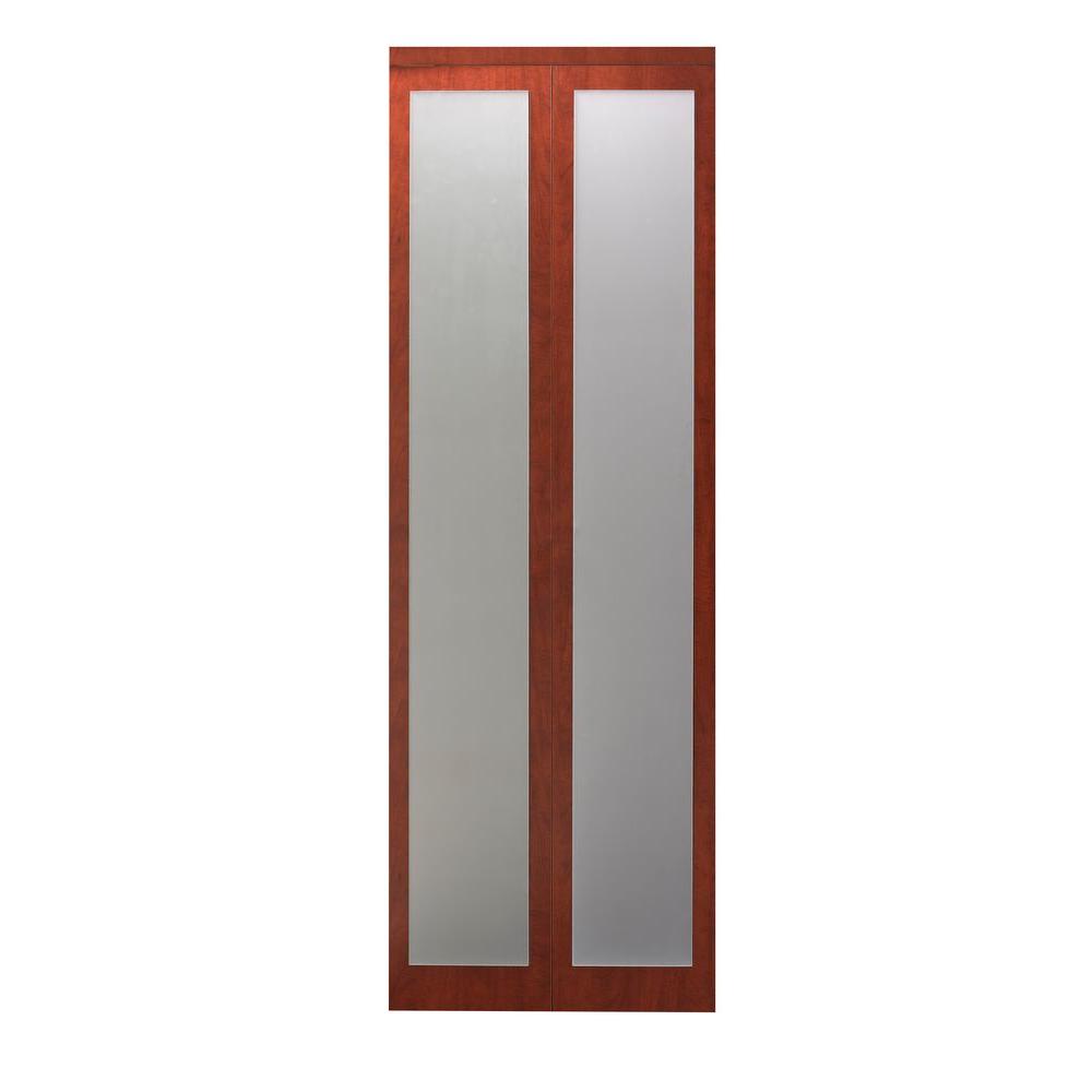 Impact Plus 36 In X 80 In Mir Mel Mirror Solid Core Cherry Mdf