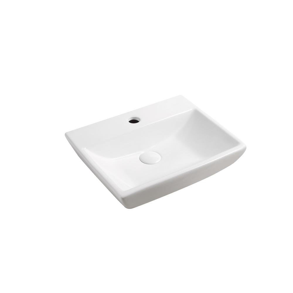 Porcelain Wall Mount Sinks Bathroom The Home Depot - Rectangular Porcelain Wall Mount Sink Porcelain Wall Mount Sinks Bathroom The Home Depot - Rectangular Porcelain Wall Mount Sink