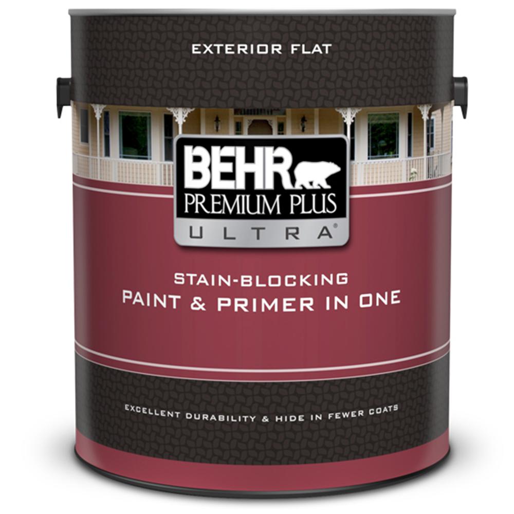 Behr Premium Plus Ultra 1 Gal 360d 6 Yellow Gold Flat Exterior This Review Is From 1 Gal Ultra Pure White Flat Exterior Paint And Primer In One