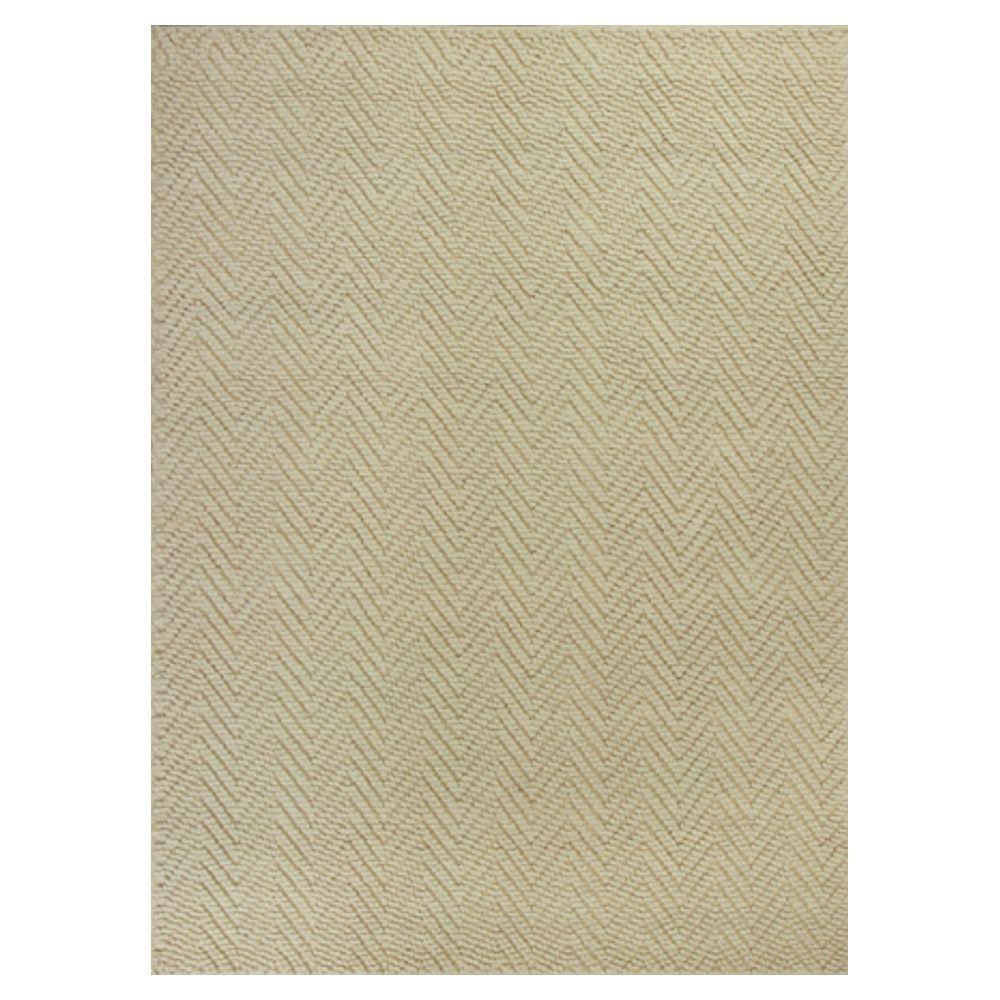 Kas Rugs Organic Herringbone Ivory 8 ft. x 11 ft. Area RugPOR12208X11 The Home Depot
