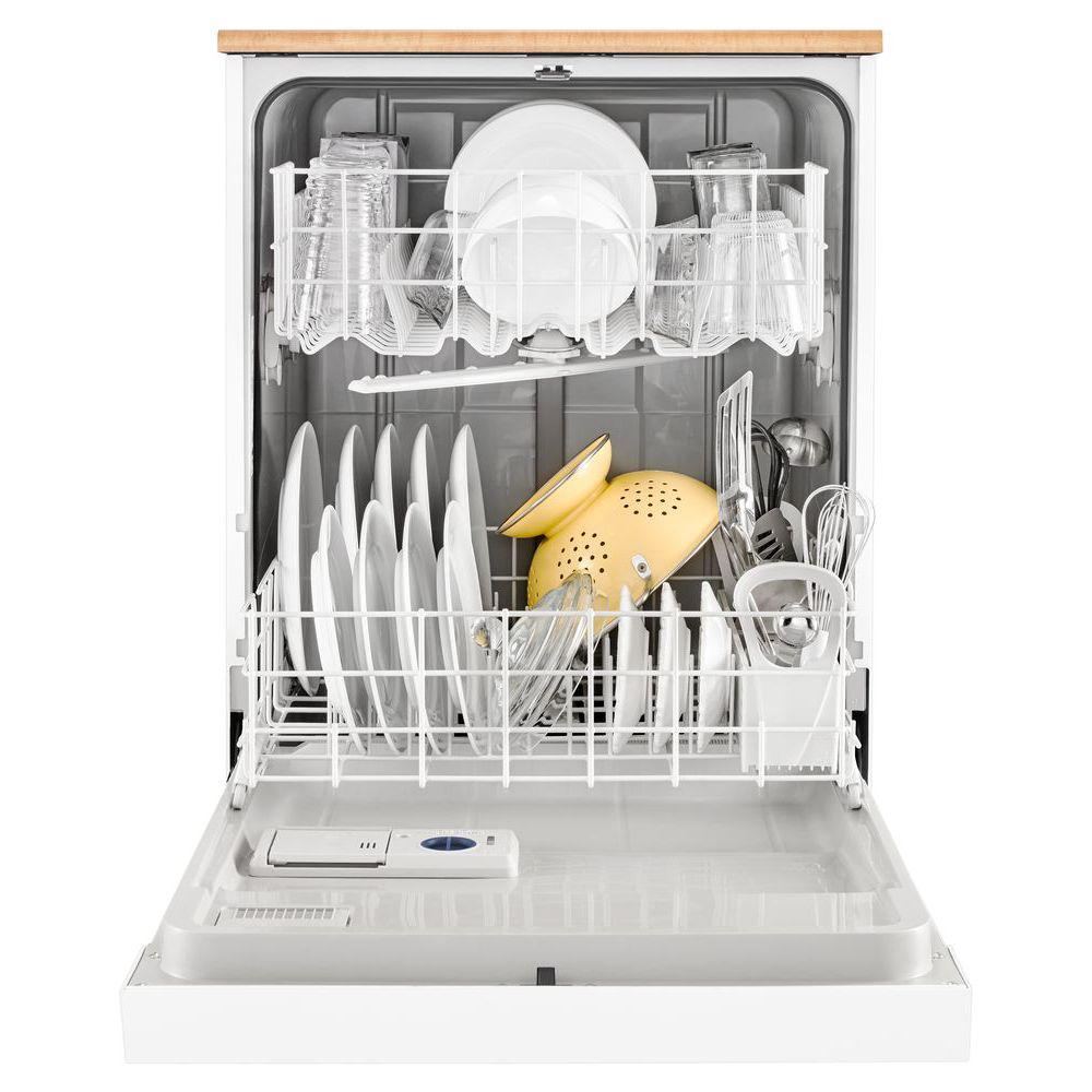 Whirlpool Front Control Heavy Duty Portable Dishwasher In White With So Sku 1002471100