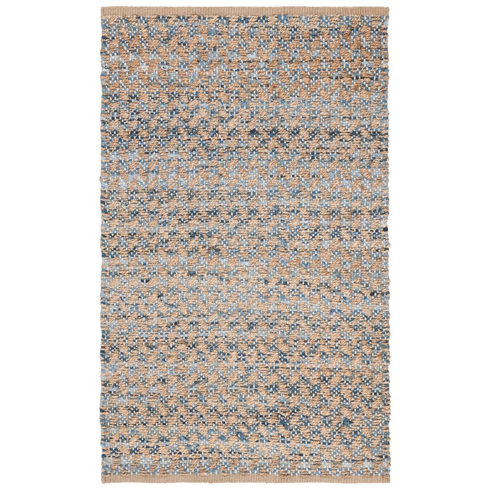 Safavieh Cape Cod Blue Natural 5 Ft X 8 Area Rug Cap820b Cape Cod Blue Natural 3 Ft X 5 Area Rug