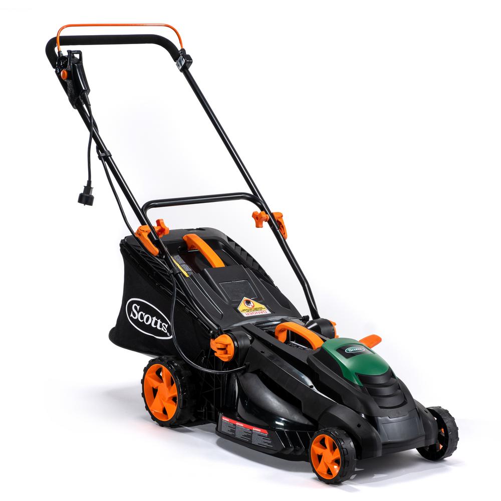 Scotts 19 in. 13 Amp Corded Electric WalkBehind Lawn Mower51519S
