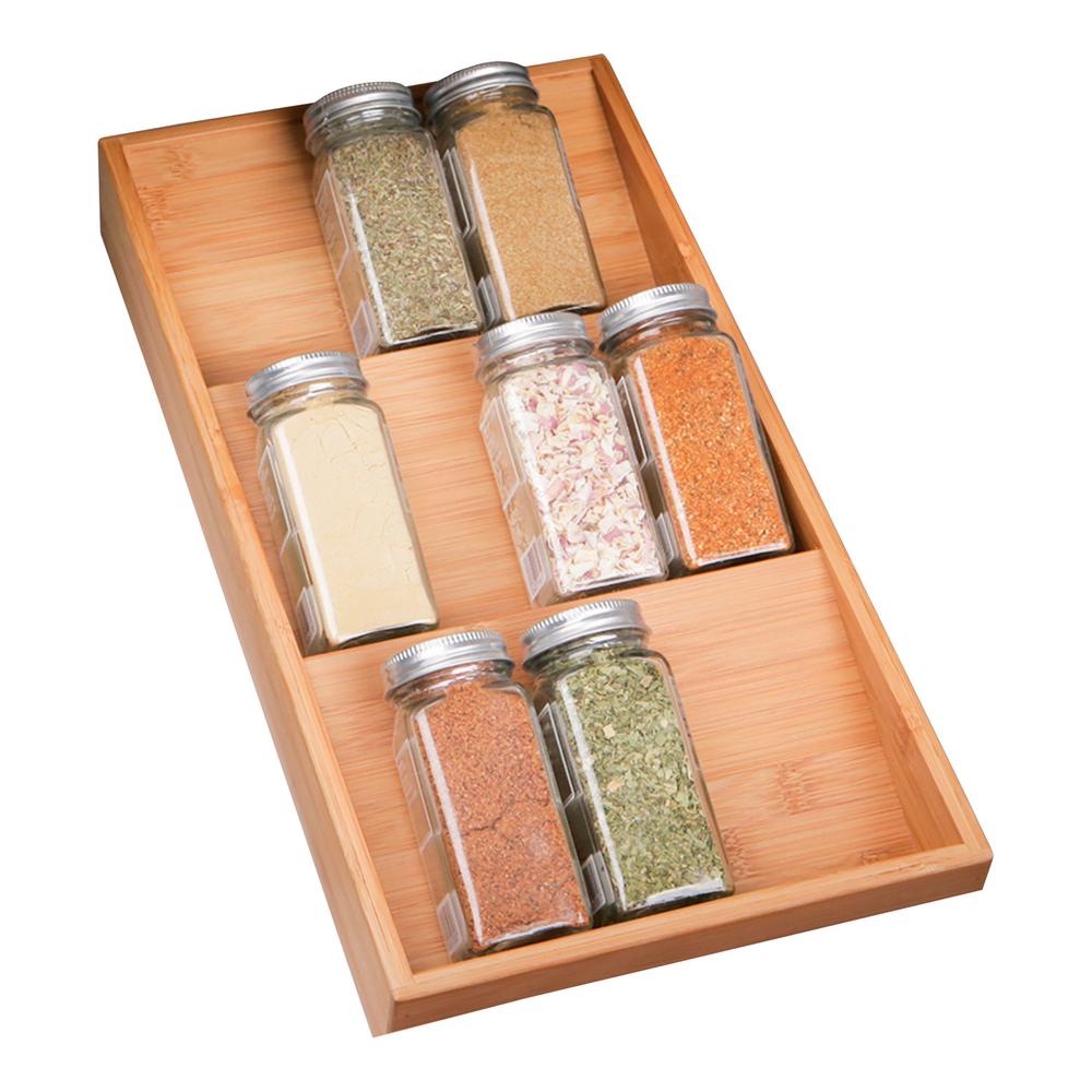 Seville Classics Spice Racks Spice Jars Kitchen Storage