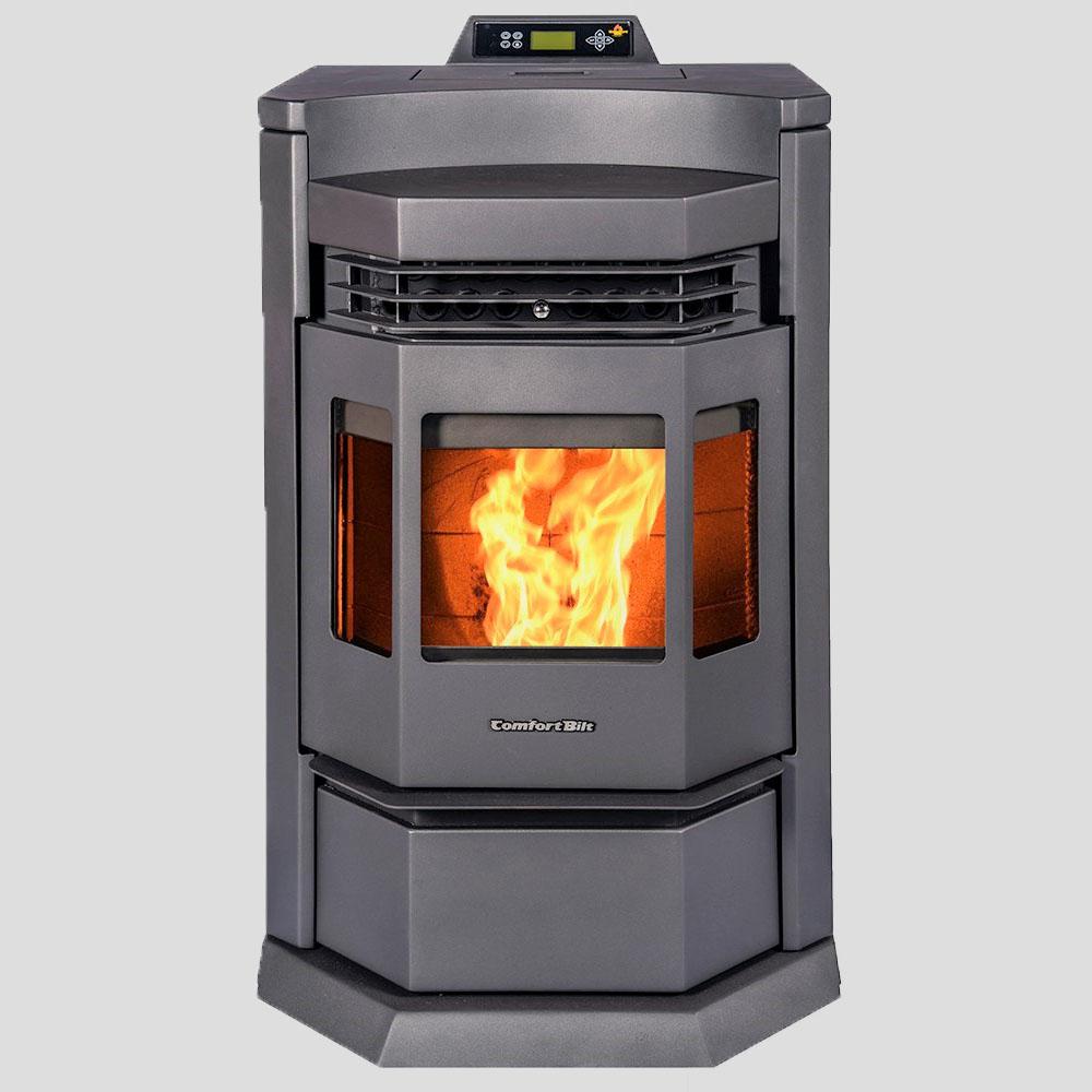 ComfortBilt 2800 sq. ft. EPA Certified Pellet Stove with 80 lb. Hopper