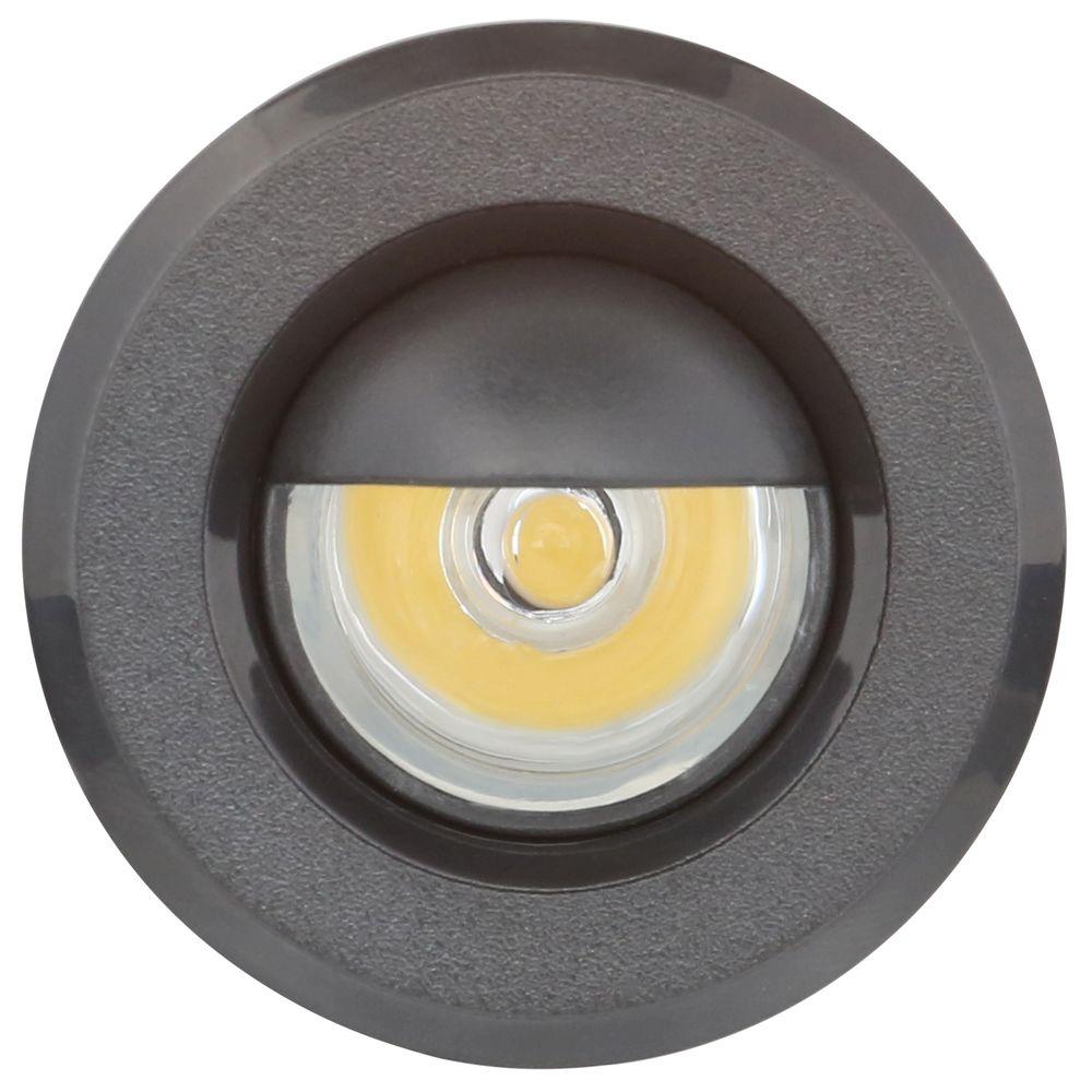 Armacost Lighting Mini Warm White Integrated LED Recessed Puck Light   1 5 In Black Poly Trim Armacost Lighting Puck Lights 550221 64 1000 