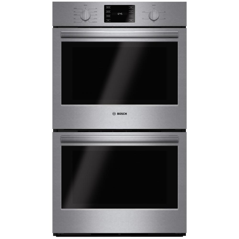 Bosch 500 Series 27 In Double Electric Wall Oven With European 500 Series 30 In Double Electric Wall Oven With European Convection And Self Cleaning