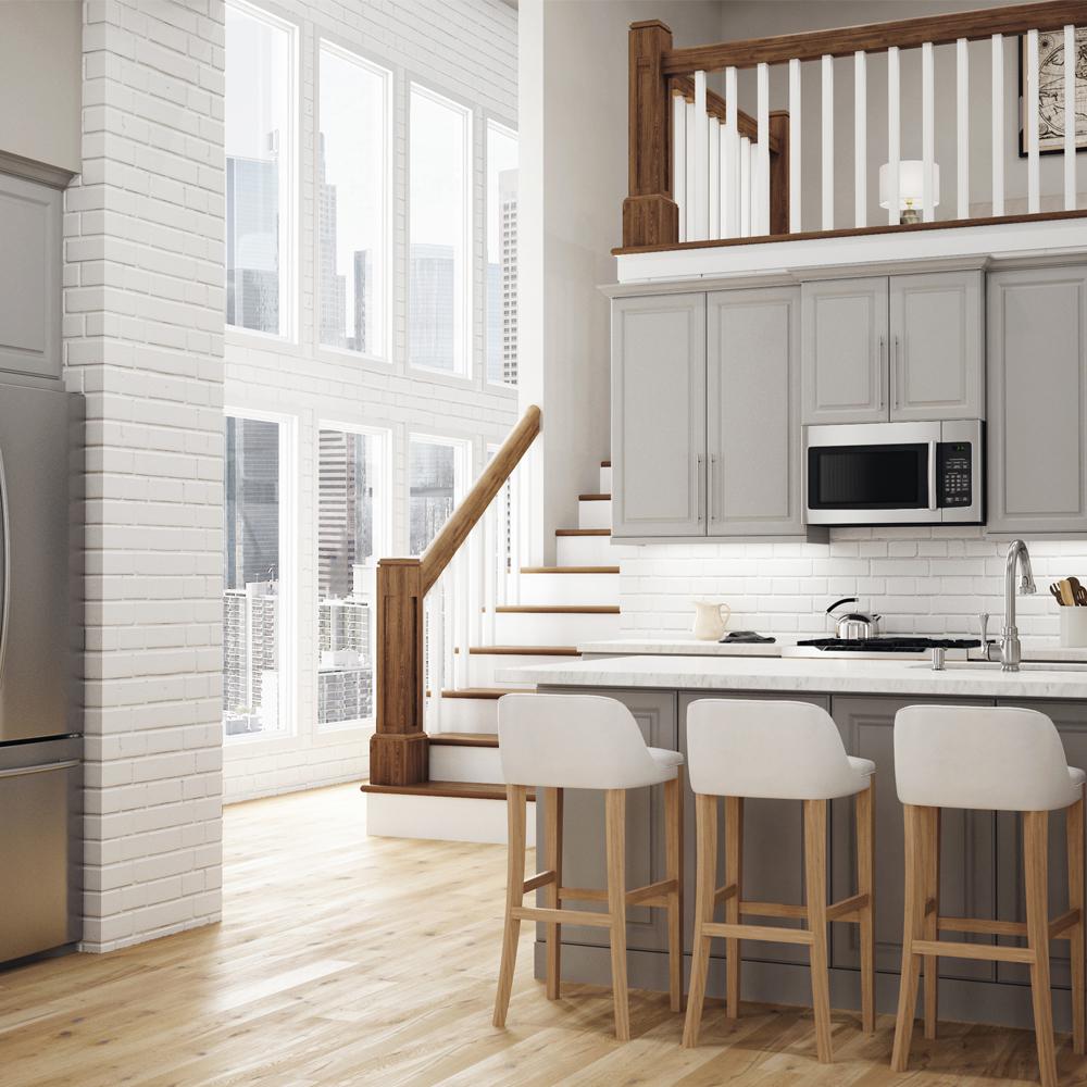 Hampton Bay Designer Series Elgin Assembled 36x30x12 In Wall