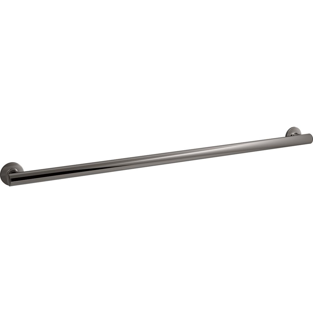 KOHLER Purist 42 in. Grab Bar in Vibrant TitaniumK11896TT The Home