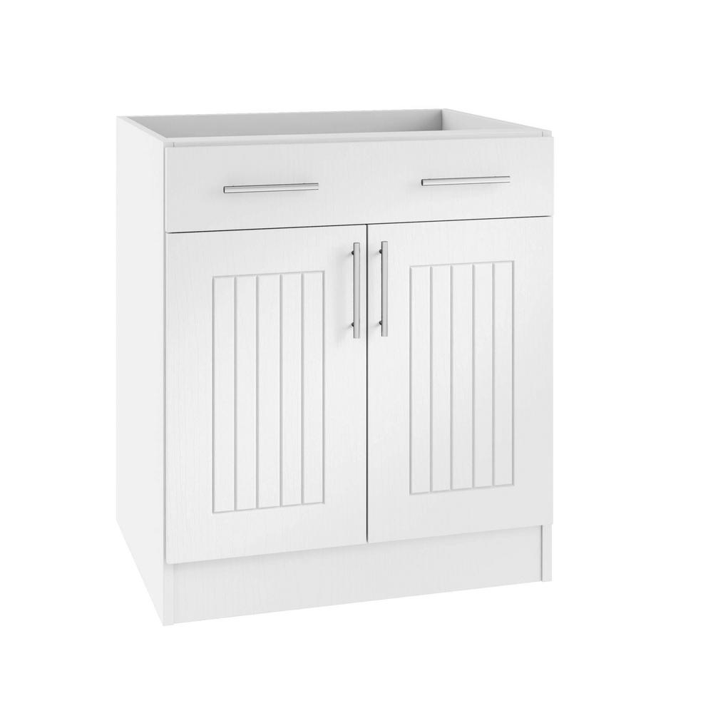Weatherstrong Assembled 30x34 5x24 In Naples Island Outdoor Kitchen Base Cabinet With 2 Doors And 1 Drawer In Radiant White Wsib30 Nrw The Home Depot,Godrej Small Modular Kitchen Designs Catalogue