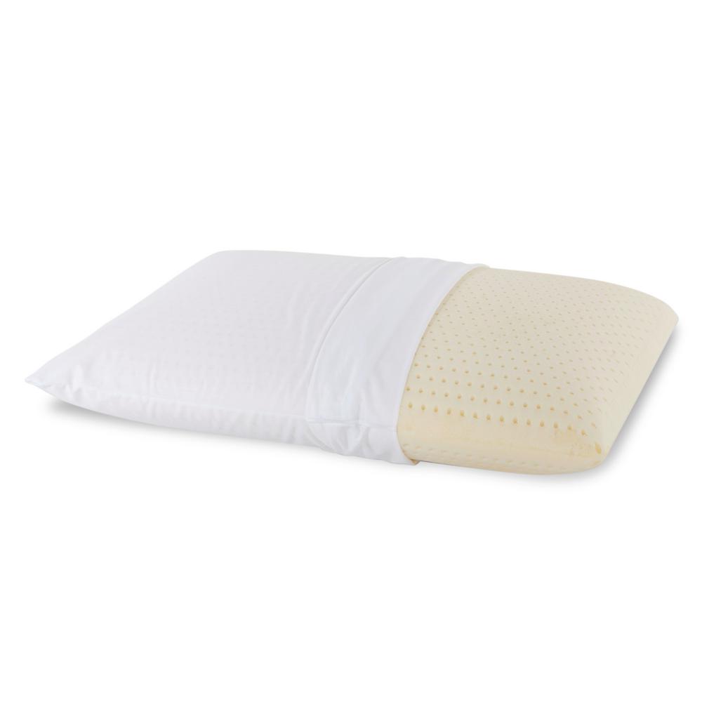 I Am Natural Latex Queen D Pillow 97140 The Home Depot