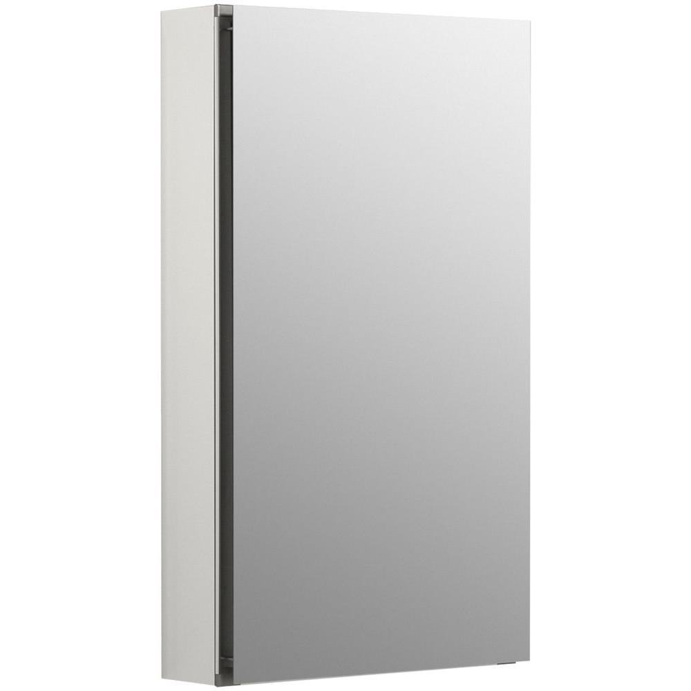 Kohler Flat Edge 15 In X 26 In Recessed Or Surface Mount Medicine Cabinet K 99890 Na The Home Depot