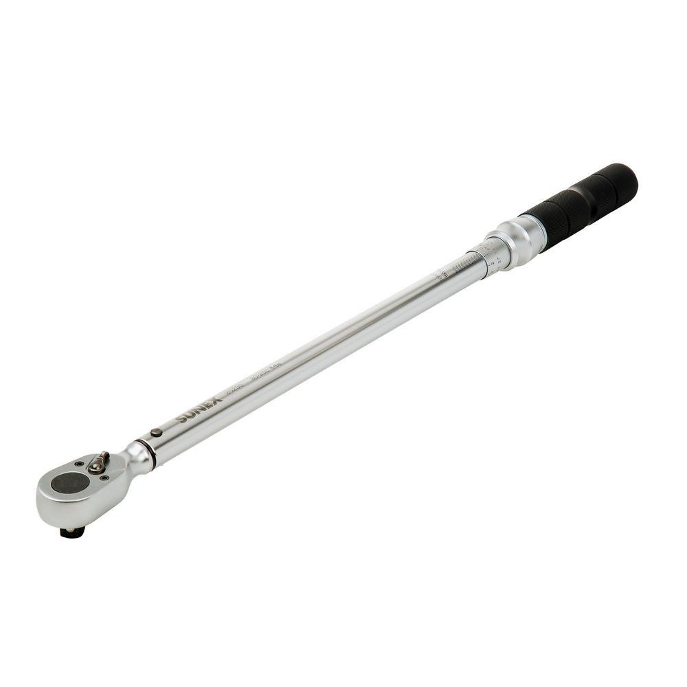 Sunex Tools 1/2 in. Drive 48T Torque Wrench (30 ft./lbs. to 250 ft./lbs