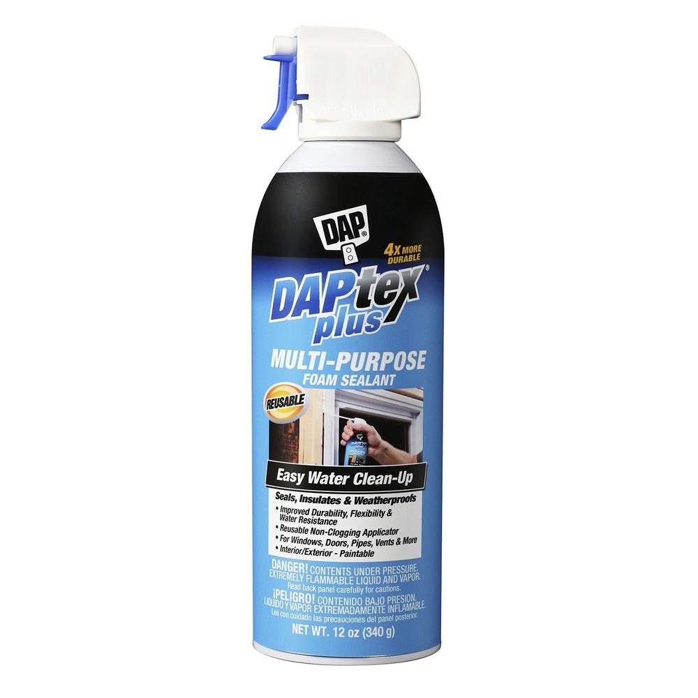 DAP Daptex Plus 12 oz. White Exterior/Interior Window and DAP Daptex Plus 12 oz. White Exterior/Interior Window and