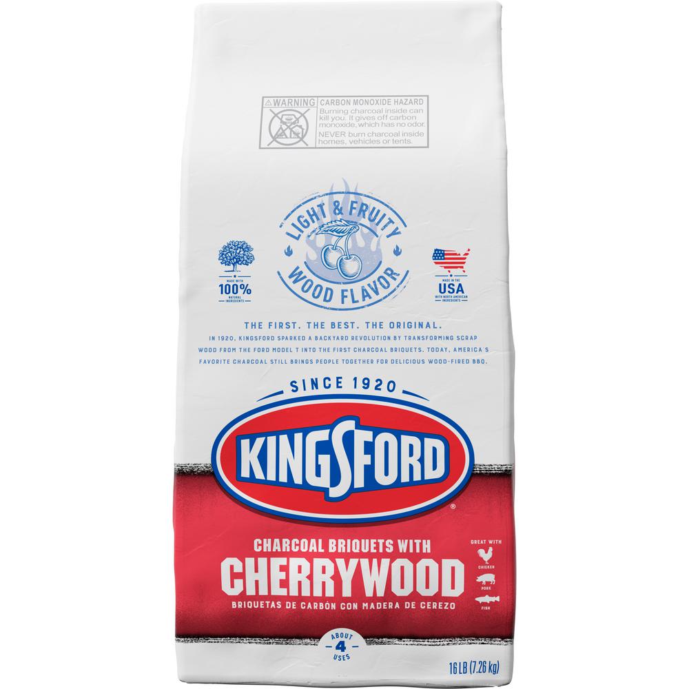 Kingsford 16 lbs. Original Charcoal Briquettes with Cherrywood4460032073 The Home Depot