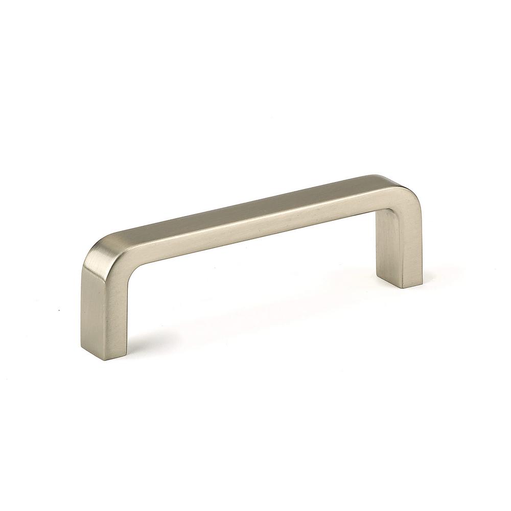 Richelieu Hardware The Home Depot Contemporary 8 In 203 Mm Brushed Nickel Cabinet Pull