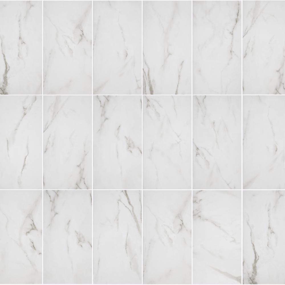 Florida Tile Home Collection Michelangelo White 9 In X 18 In