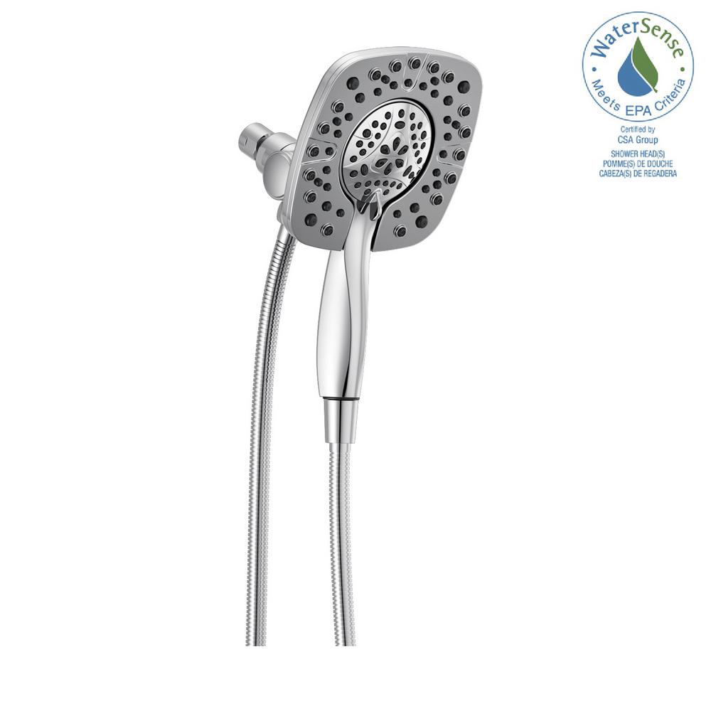 Delta In2ition 4Spray Dual Showerhead and Handheld Showerhead in