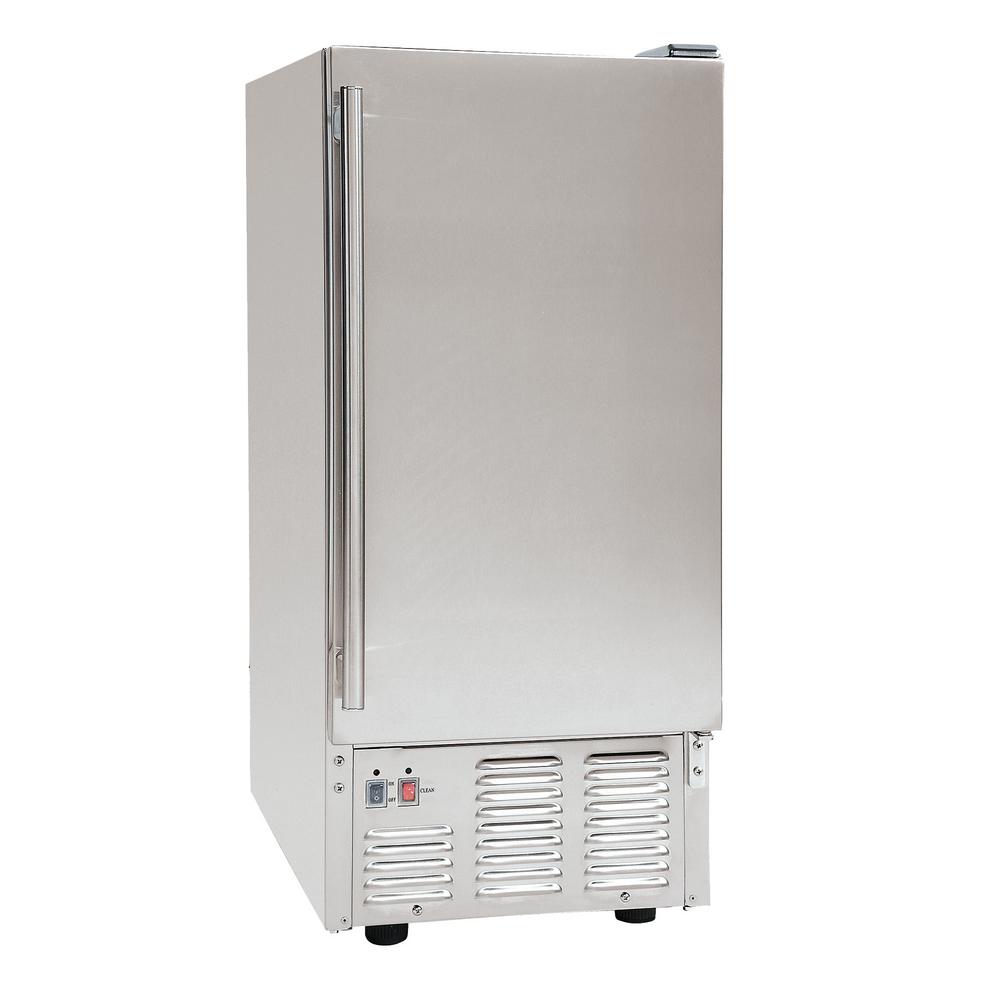 Maxx Ice 50 lb. Freestanding Icemaker in Stainless SteelMIM50O The