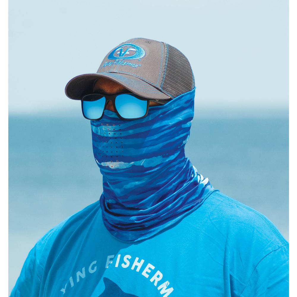 Flying Fisherman Pro Series Bluewater Sunbandit Face Mask in CamoSB1200P The Home Depot