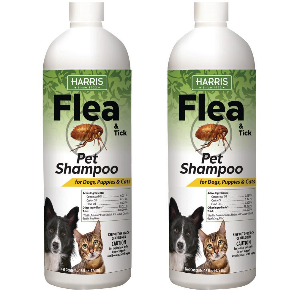 Harris Flea and Tick Pet Shampoo (2 