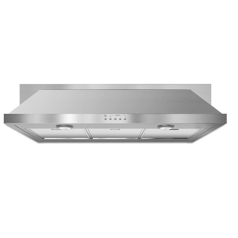 Whirlpool 36 in. Ductless Under Range Hood with LED Light in