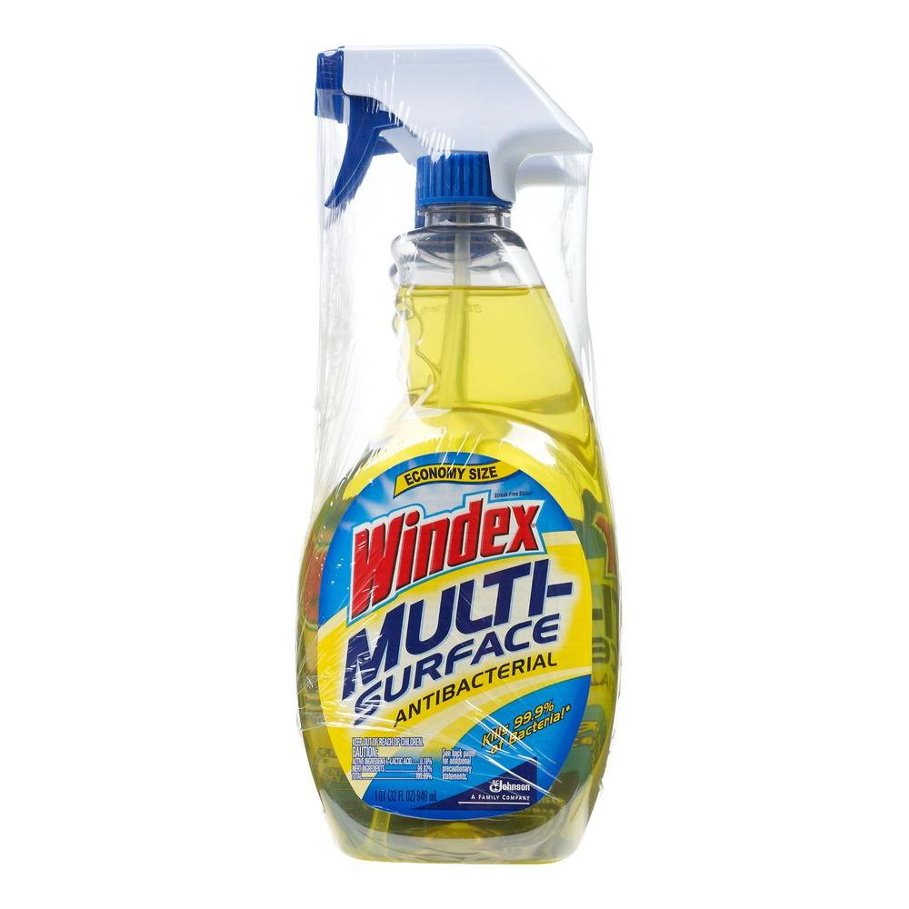 Windex 32 oz. MultiSurface Antibacterial Cleaner (2Pack)617875 The Home Depot
