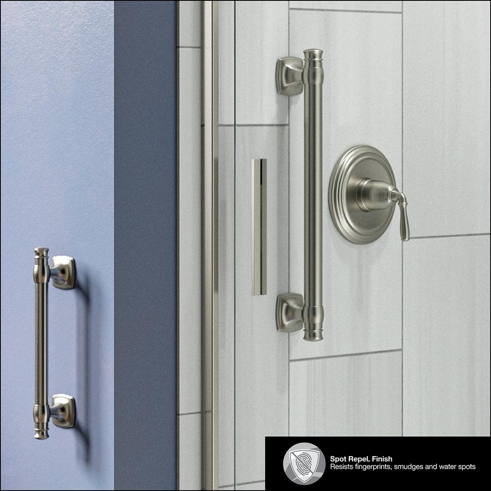 KOHLER Carmichael 16 in. Grab Bar in Vibrant Brushed Nickel eXtremes